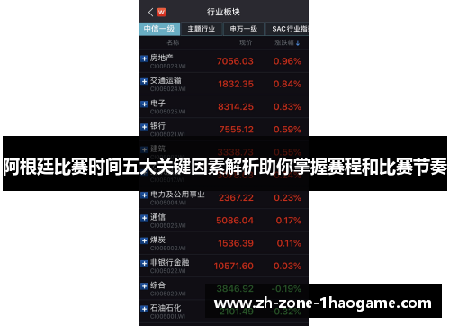 阿根廷比赛时间五大关键因素解析助你掌握赛程和比赛节奏